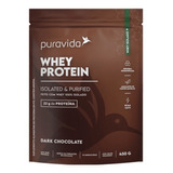 Puravida Proteína Isolado Whey Sabor Dark Chocolate 450g