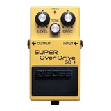 Pedal Overdrive P/ Guitarra Boss Sd1 Super Overdrive