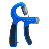 Hand Grip Ejercitador De Mano Antebrazo 60kg Con Contador Skyd Azul Negro