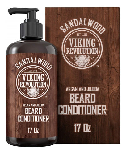 Acondicionador Para Barba Con Aceite Argán, Viking Revolutio