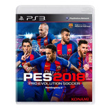 Pro Evolution Soccer 2018  Standard Edition Konami Ps3 Físico