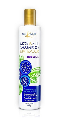 Shampoo Matizador Mora Azul Nekane 300g 4 Pzas