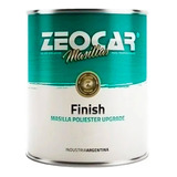 Zeocar Masilla Finish - 4 Kg  C/cat 