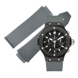 Correa Extensible Caucho Gris 25mm Compatible Hublot Classic