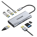 Hub Usb C, Qgeem Usb C Adapter A Hdmi Multipuerto 4k, 7...