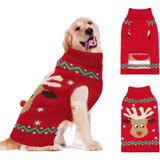 Suéter De Navidad Para Perro, Trajes De Perro De Navidad Con