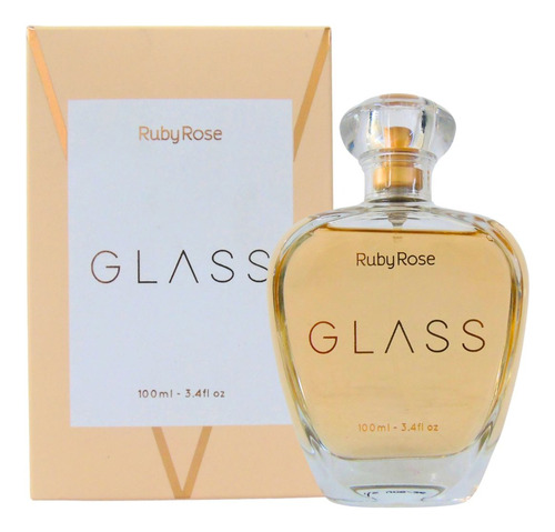 Colônia Ruby Rose Glass 100ml