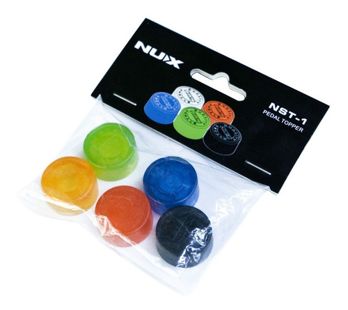 Pack De 10 Toppers Nux Nst-1 Para Pedal De Efectos Guitarra