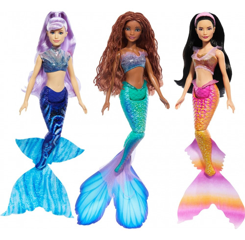 Mattel 13778 Little Mermaid Little Mermaid Ariel And Sisters