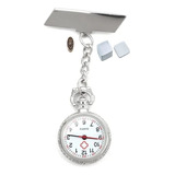 Reloj Enfermera Metalico Hospital Rb1054 Estuche Incluido