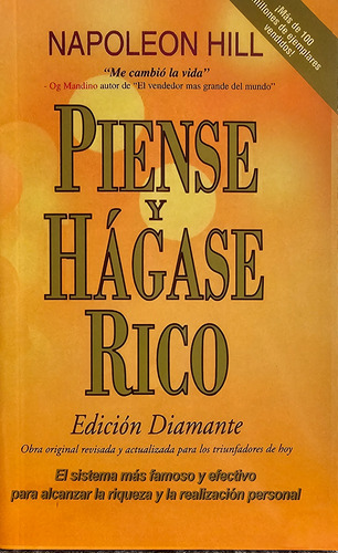 Piense Y Hagase Rico Napoleon Hill Best Seller