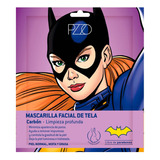 Mascarilla Facial De Tela Batgirl Carbón Petrizzio Piel Normal, Mixta Y Grasa