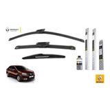 Kit 3 Plumas Wiper Limpiabrisas Renault Logan 2015 Original