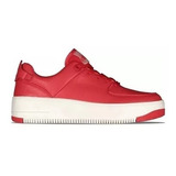 Tenis Air  Charly Dama Force Delta Plataforma  1059048 Rojo