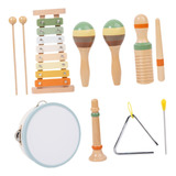 Juego De 6 Tipos De Instrumentos Musicales Para Niños