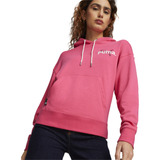 Buzo Puma Team Sportstyle Mujer Moda Rosa