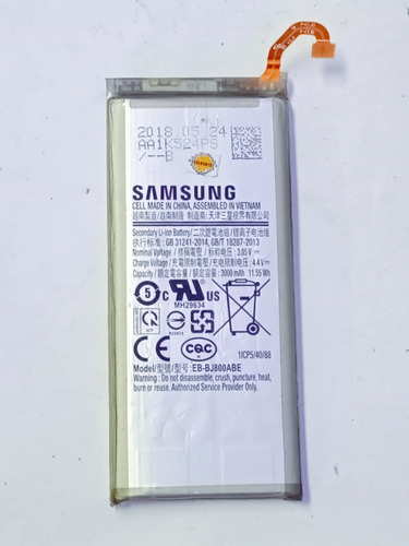 Batería Pila  Samsung J6 Desmontada Original Gb31241-2014