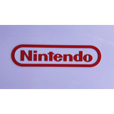 Quadro Placa Logo Nintendo Decoração Gamer Alto Relevo Geek