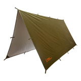 Lona De Camping De Emergencia, Impermeable De 10 X 10 Pulgad