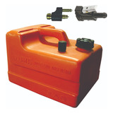 Tanque Para Combustible De 12 Litros + Conector Macho Hembra