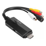 Youmu Cable Adaptador Hdmi A Av Rca 1080p Hd, Macho