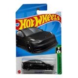 Hot Wheels 2024 Tesla Model Y 15/250 Hw Green Speed 3/10