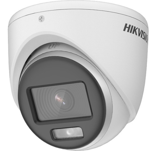 Cámara Seguridad Domo Hikvision 2mp Colorvu 2.8m Noche Color