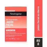 Jabon Facial En Barra Neutrogena X 80g