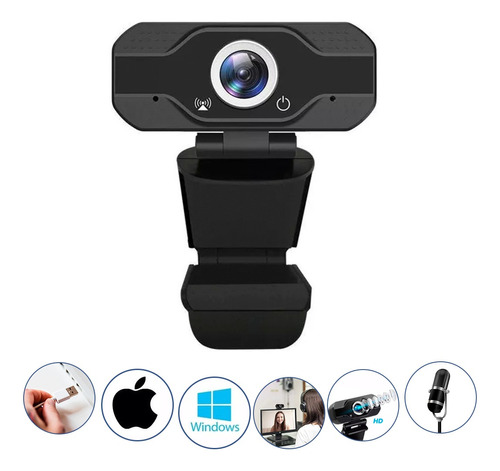 Cámara Web Full Hd Webcam Pc Usb Portátil