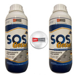 Kit 2x Hidrofugante Para Gesso - Sos Gesso 1 Litro Drylevis