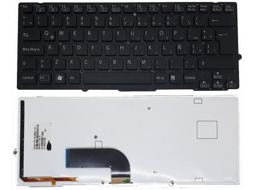 Teclado Para Sony Vaio Vpcsb Vpc-sb Vpcsc Vpc-sc Vpcsd