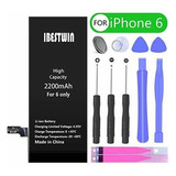 Bateria Para iPhone 6 Bateria De Repuesto Ibestwin 2200mah P