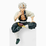 Figura  Choko Nose  Demon Slayer Sanemi Shinazugawa Sentado