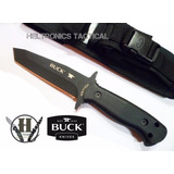 Cuchillo Tactico Buck Knives Intrepid Xl Black C Vaina Orig