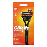 Gillette Fusion5 - Mango Rastrillo Para Hombre Y 2 Recambios