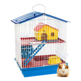 Gaiola P/ Hamster Gerbil  2 Andares Completa Econômica 