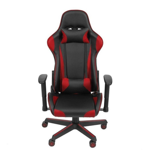 Cadeira De Escritório 3318 Gamer Ergonômica Couro Sintético