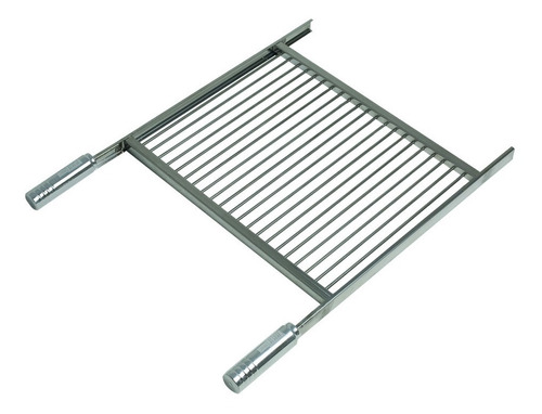 Grelha Parrilla Uruguaia Inox Grande 55x36cm Issi Grill