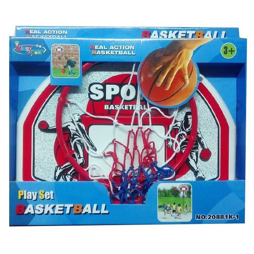 Cancha Basketball Juego Set Sport Baloncesto 2088k-1