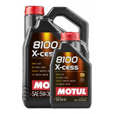 Aceite Motor Auto Motul 8100 5w30 Xcess Diesel 6l