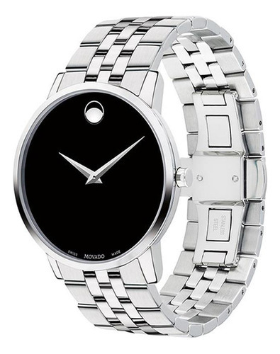 Reloj Movado Caballero Color Plateado 607199 - S007