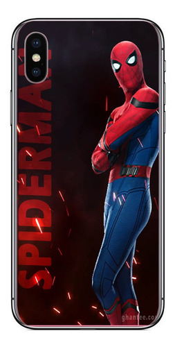 Funda Para iPhone Todos Los Modelos Tpu Spiderman 24