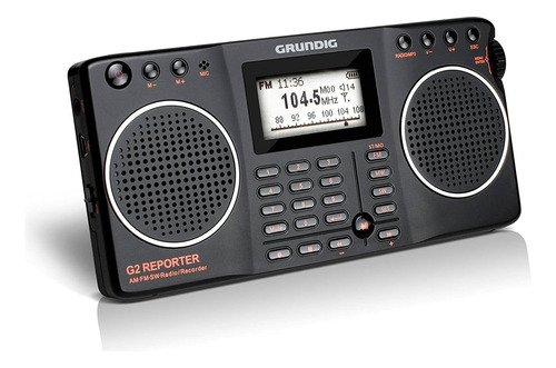 Radio Onda Corta Grundig Eton  Am Fm Sw Grabadora Reportera