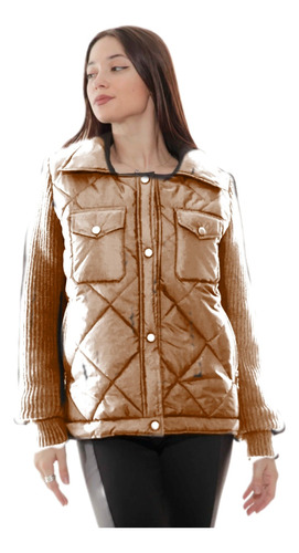 Campera Inflable Camisaco Tipo Puffer Nueva Temporada