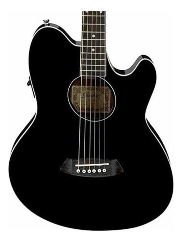 Guitarra Electroacústica Ibanez Talman Tcy10e Black Full 