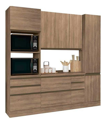 Cozinha Modulada Completa Maxxi 5 Peças (1 Armário + 1 Balc