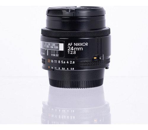 Lente Nikon Af Nikkor 24mm 2.8 Gran Angular Full Frame