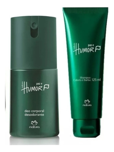 Kit Regalo Paz E Humor Spray Corporal 100ml + Shampoo 125ml 