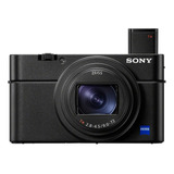  Sony Dsc-rx Rx100 Vii Dsc-rx100m7 Compacta Avançada Cor  Preto