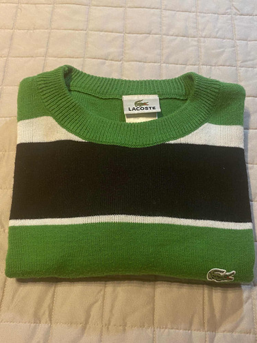 Chaleco Lacoste Verde Talla S